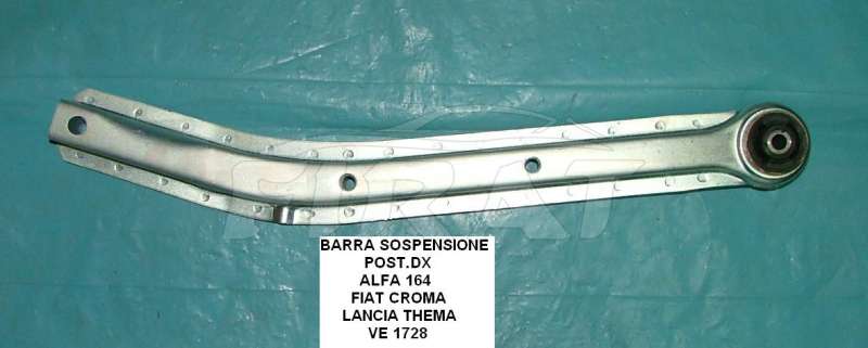 BARRA SOSPENSIONE 164 - CROMA - THEMA POST.DX